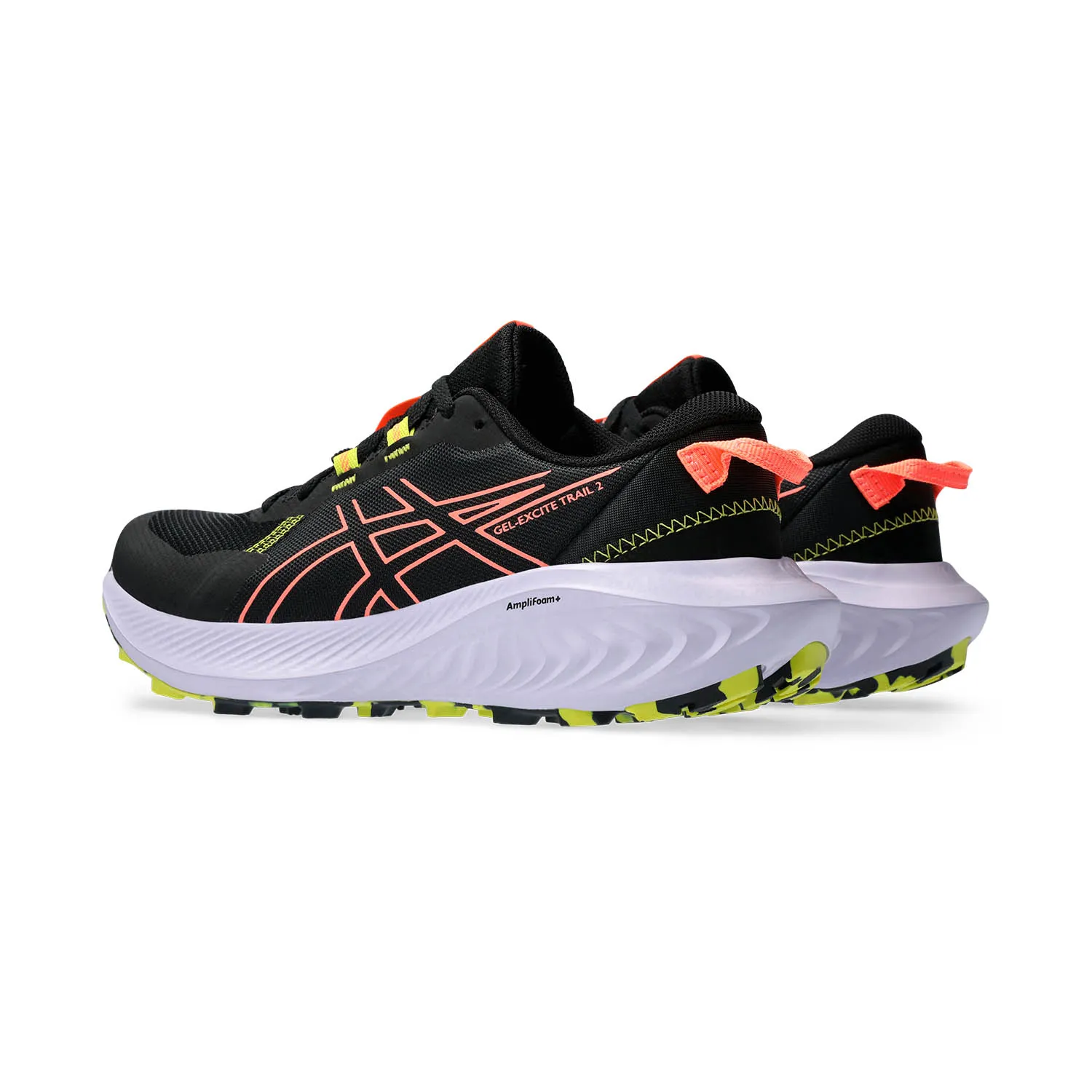 Asics Gel Excite Trail 2 Black/Sun Coral - Best Price