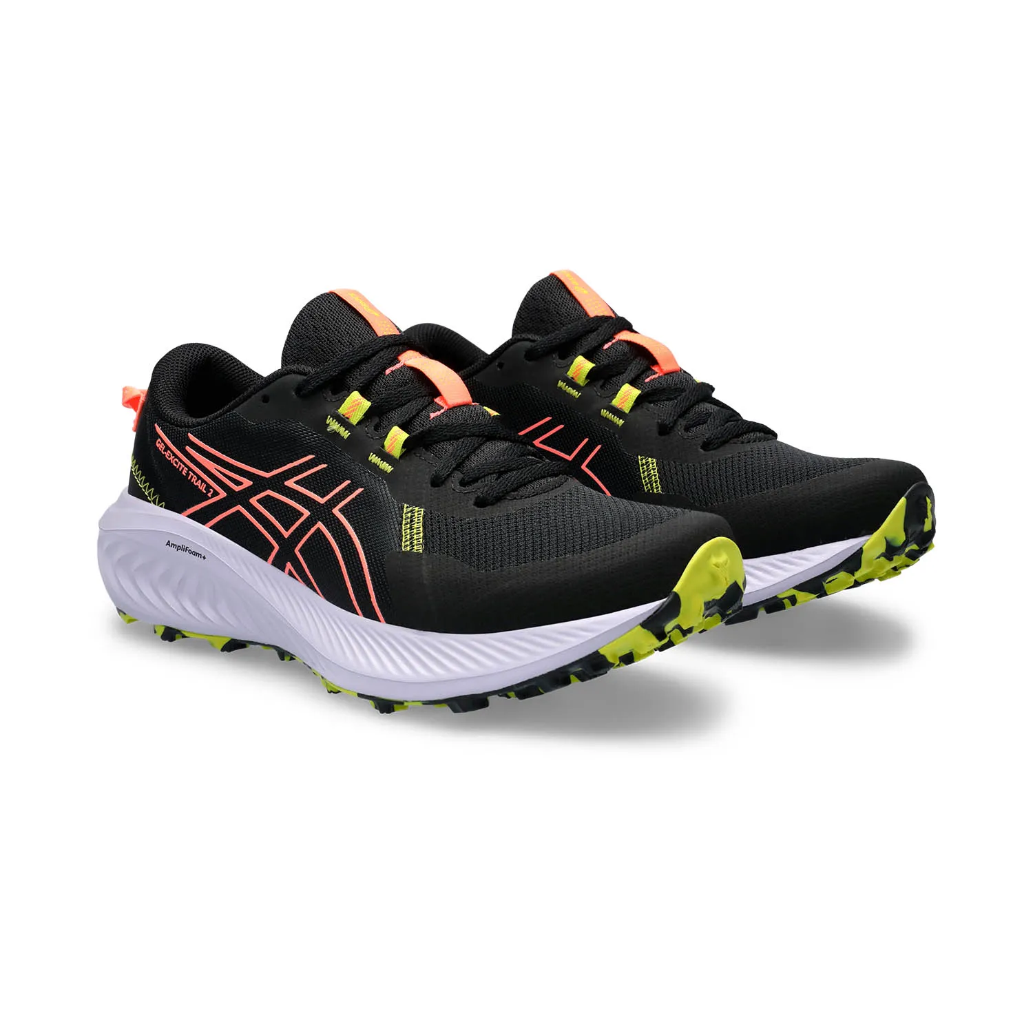 Asics Gel Excite Trail 2 Black/Sun Coral - Best Price