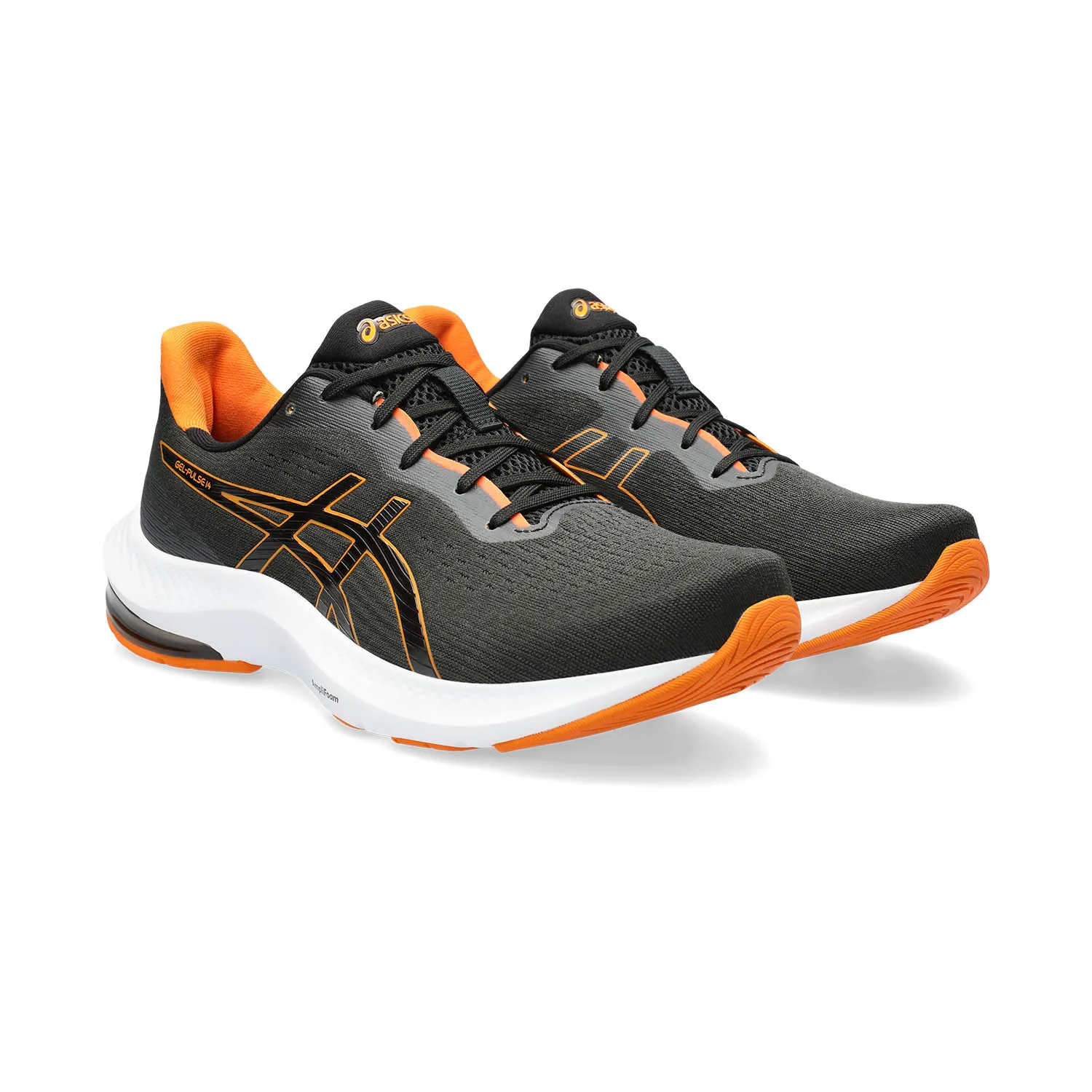 Asics Gel Pulse 14 - Graphite Grey/Bright Orange - Buy Now