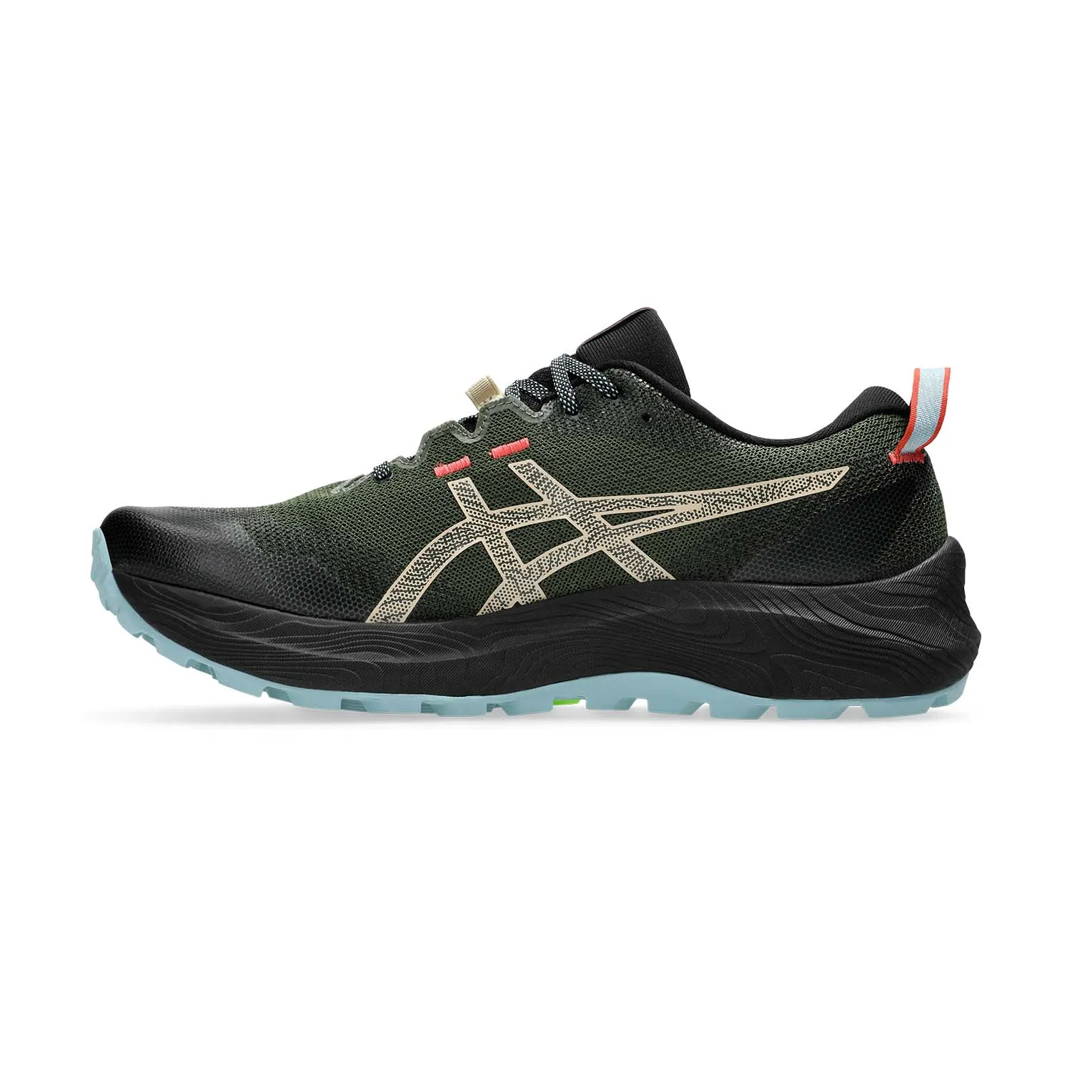 Asics Gel Trabuco 12 Green/Feather running shoes