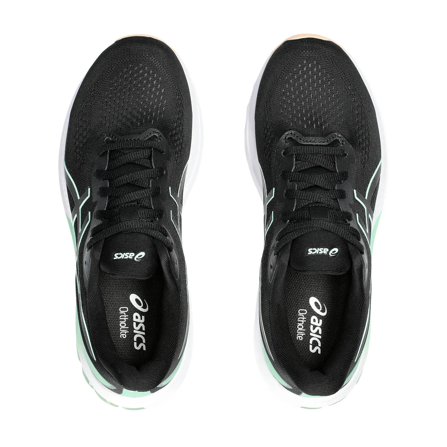 Asics GT 1000 12 Black Mint Tint running shoes