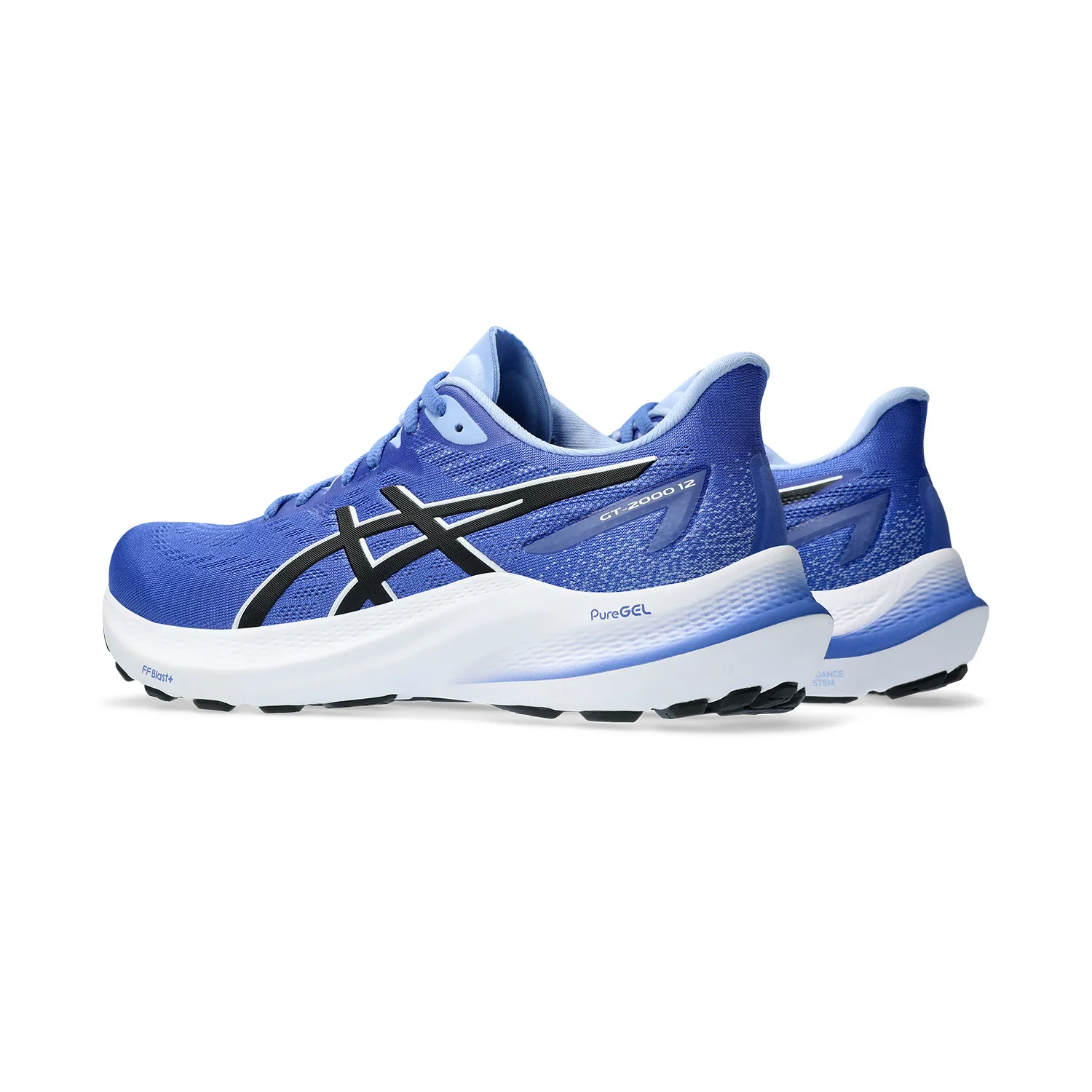 Asics GT 2000 12 Sapphire Black running shoes.