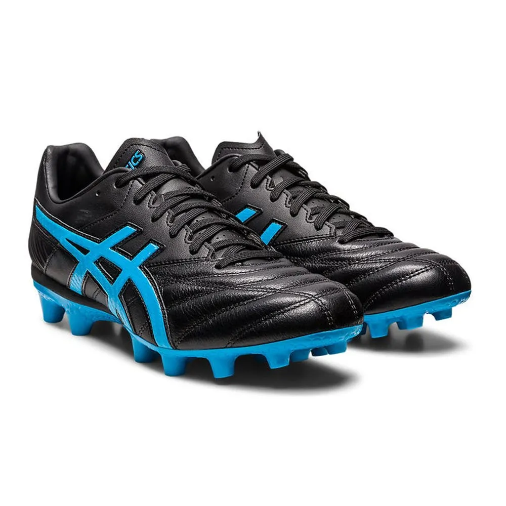 Asics Lethal Flash IT 2 FG Football Boots - Black/Blue - Buy Now.