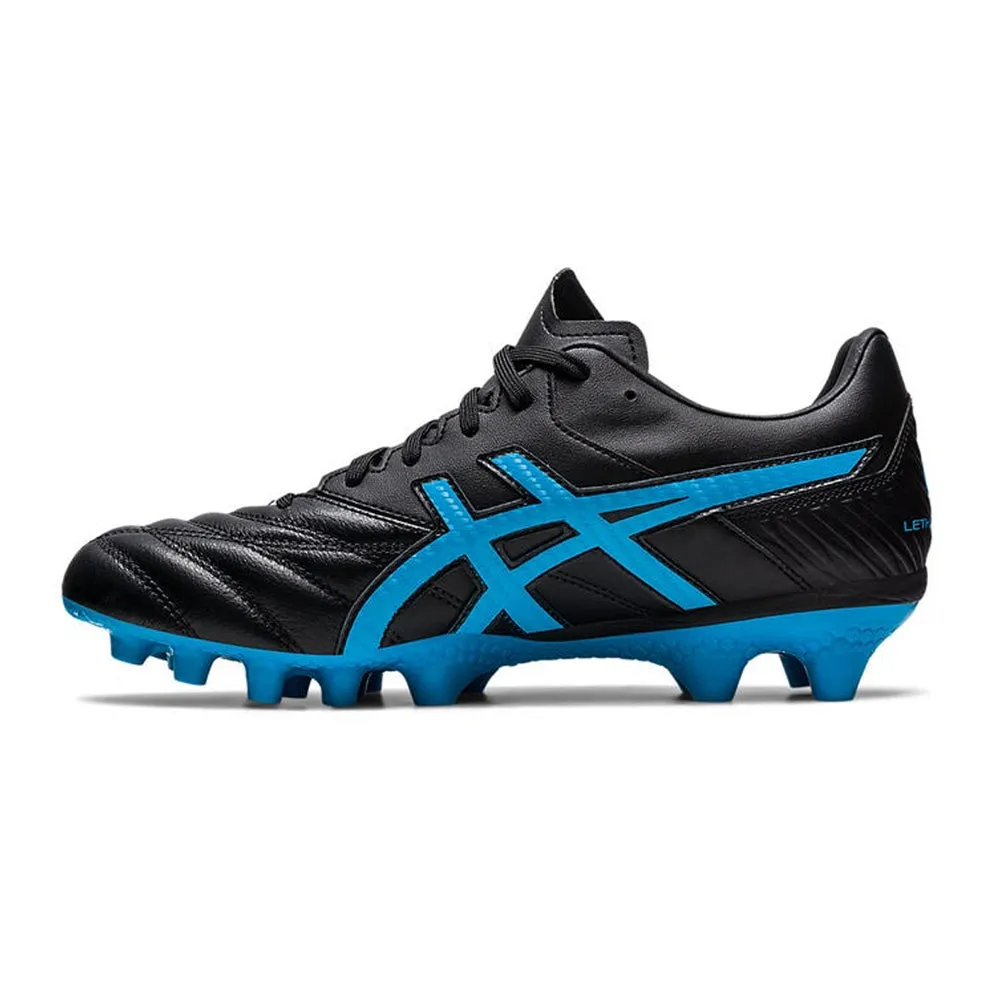 Asics Lethal Flash IT 2 FG Football Boots - Black/Blue - Buy Now.