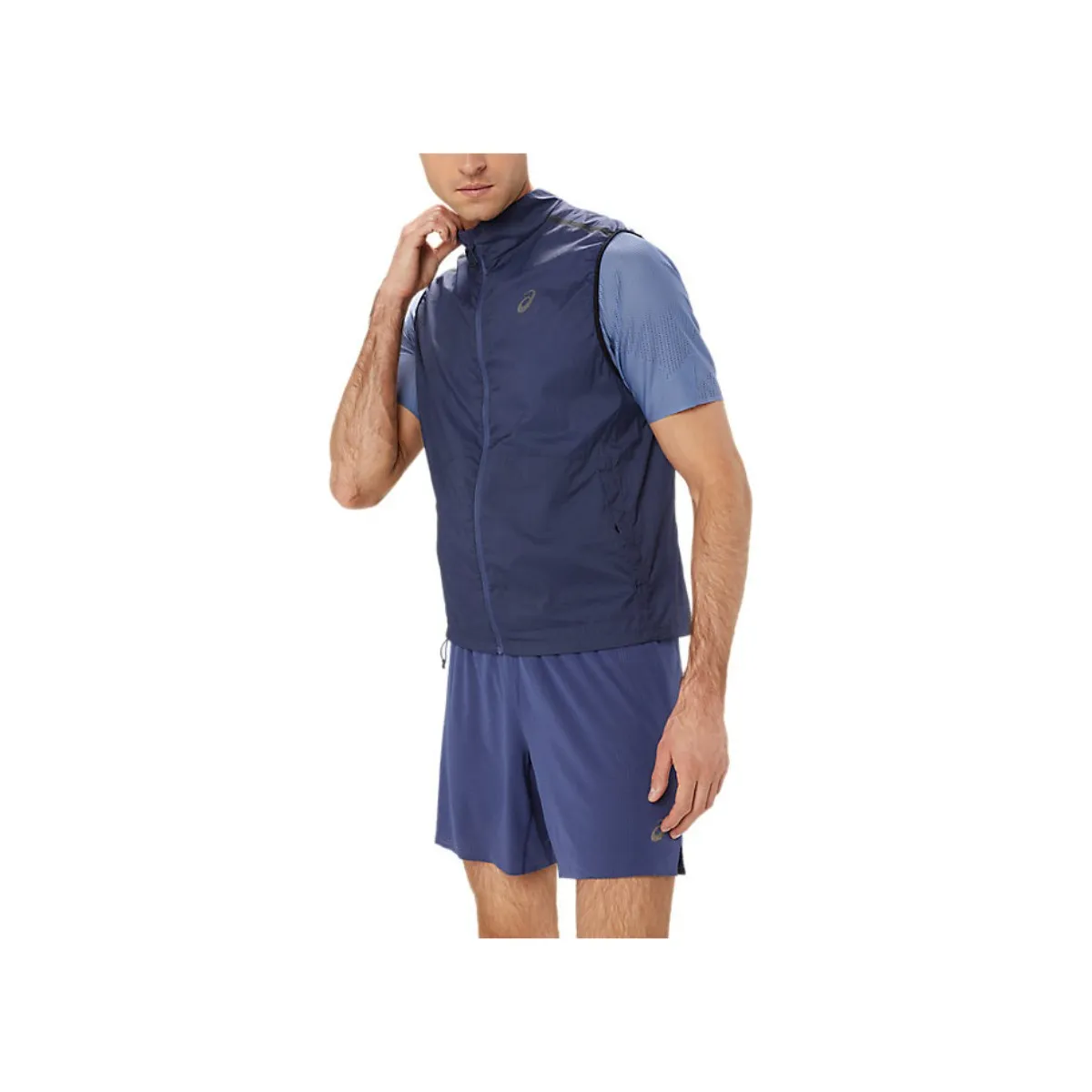 Asics Metarun Blue Gilet Vest