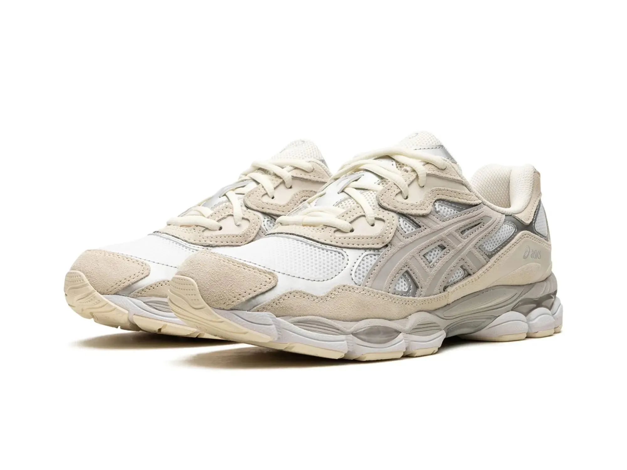 ASICS NYC Gel White Oyster Grey.