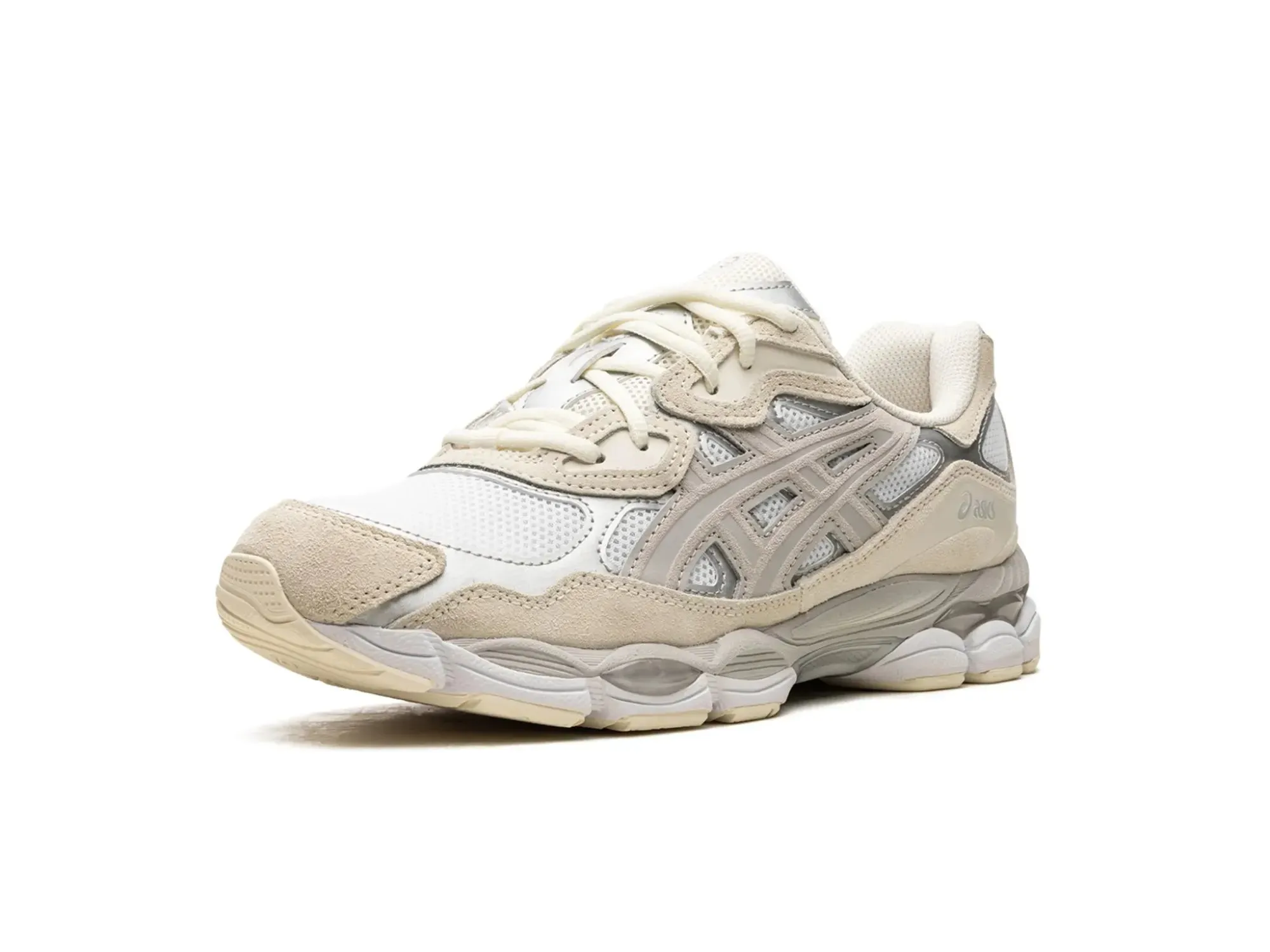 ASICS NYC Gel White Oyster Grey.