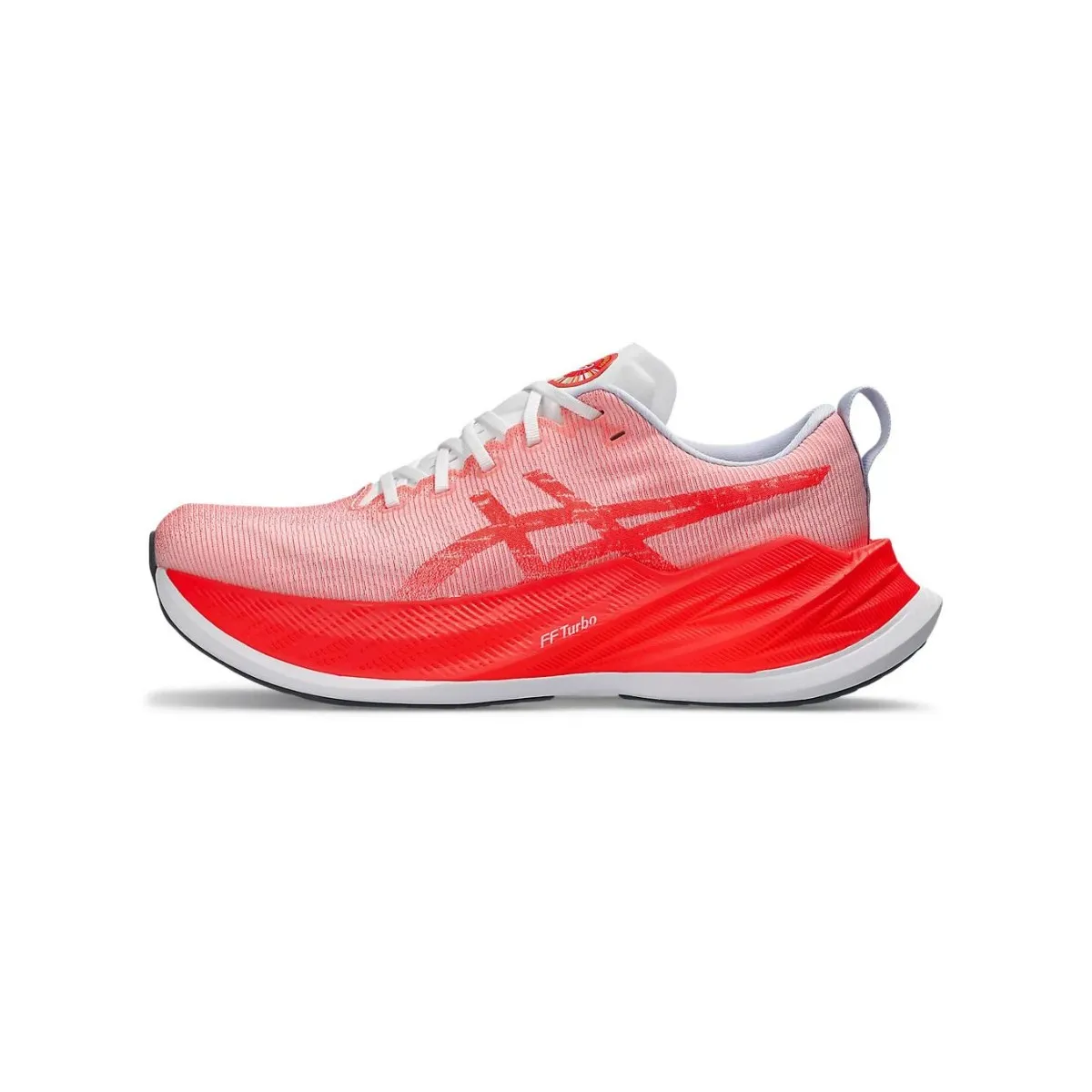 Asics Red Superblast White Shoes