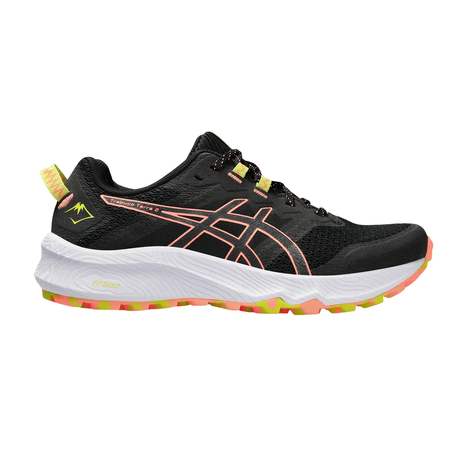 Asics Trabuco Terra 2 Black Sun Coral