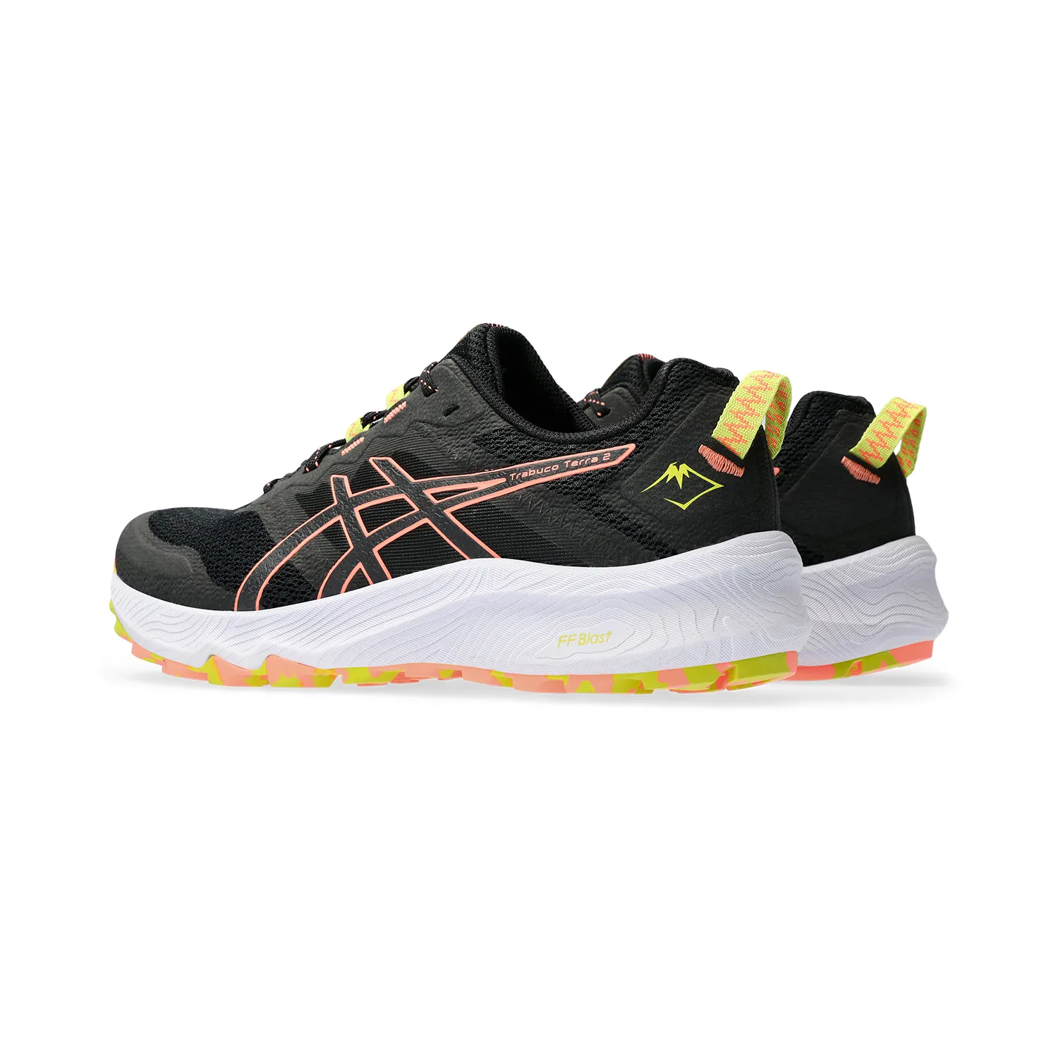 Asics Trabuco Terra 2 Black Sun Coral