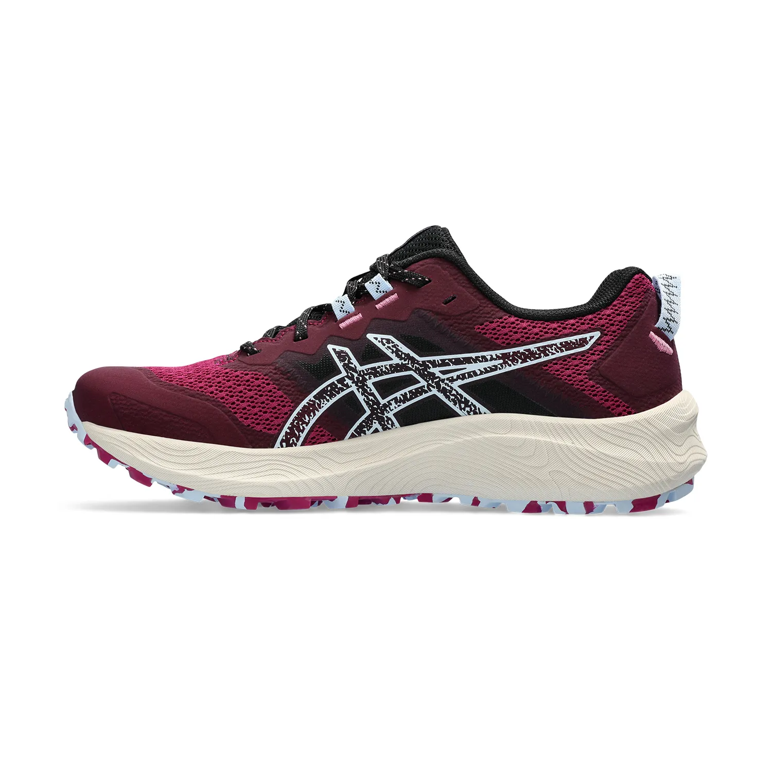 Asics Trabuco Terra 2 Blackberry/Light Blue trail running shoes