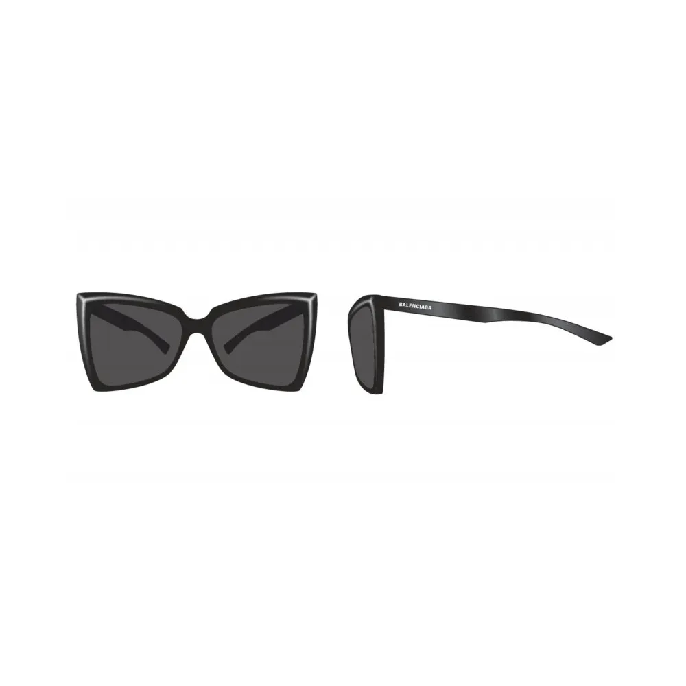 Balenciaga 0174S 001 Black sunglasses