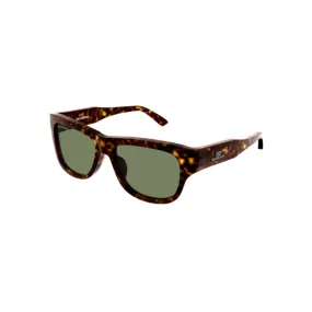 Balenciaga 0211S 002 Havana Green sunglasses