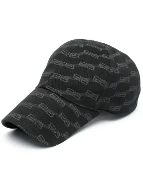 Balenciaga - Casquette à imprimé monogrammé