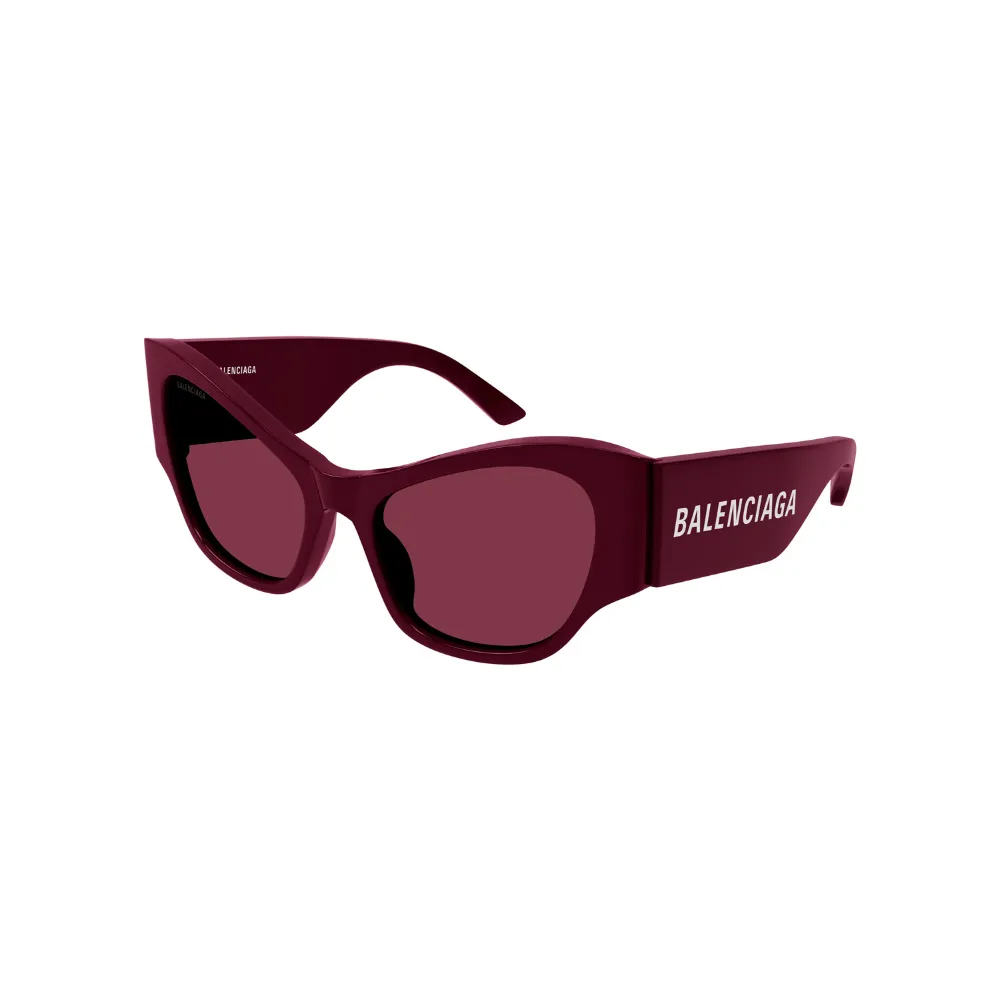 Balenciaga Sunglass Woman Burgundy Red BB0259S-002