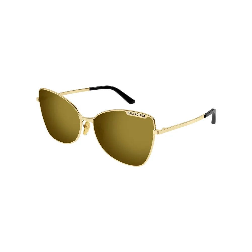 Balenciaga Sunglass Woman Gold Bronze BB0278S-004