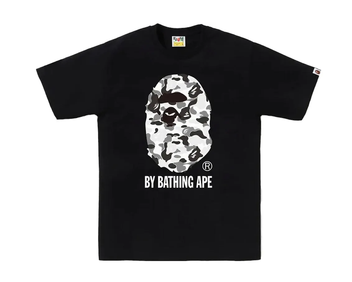 BAPE ABC Camo Bathing Ape Tee - Black/Grey.