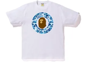 BAPE ABC Camo White/Blue Tee - Busy Works