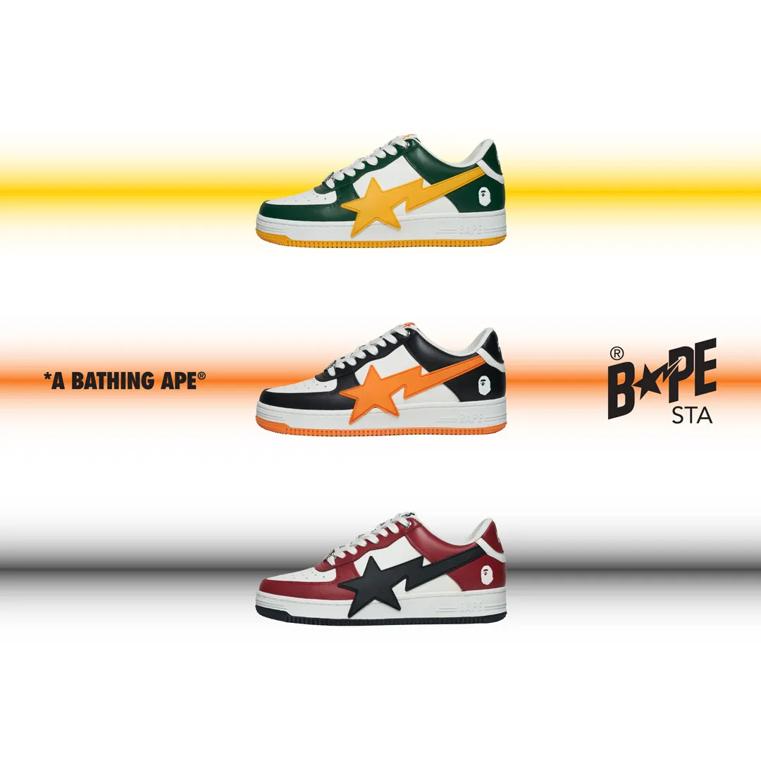 BAPE Adds Three New Colorways to Its STA OS Range