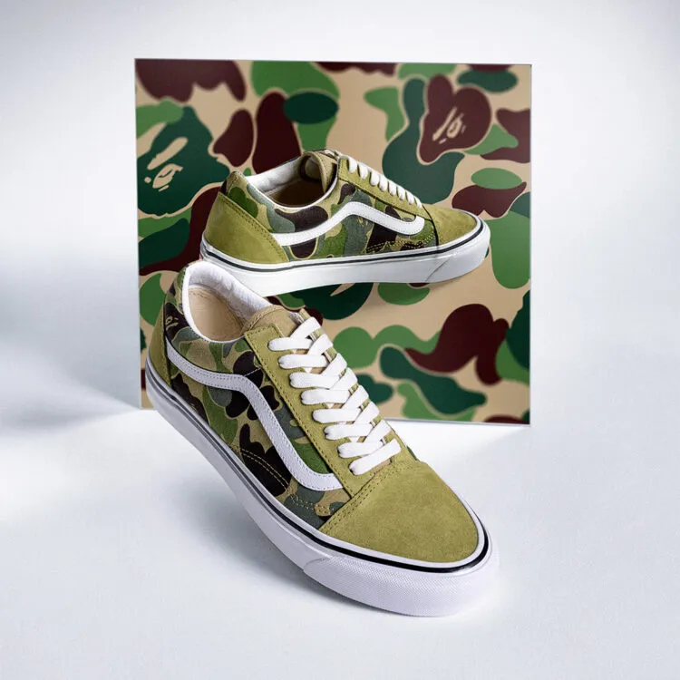 BAPE And Vans Are Joining Forces On The Sk8-Hi And Old Skool