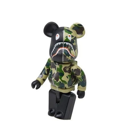 Bape Camo Shark Chogokin Be@rbrick - Buy A Bathing Ape x Medicom Collaboration Now