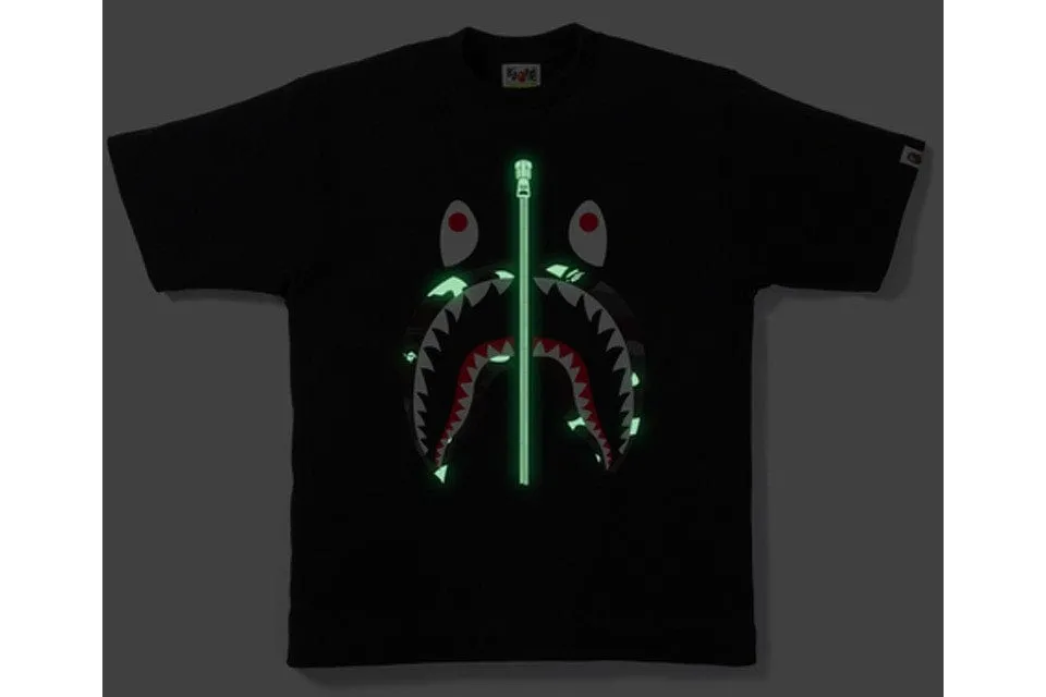 Bape City Camo Shark T-Shirt Black