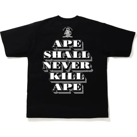 BAPE Classic Relax Tee - Black/Green