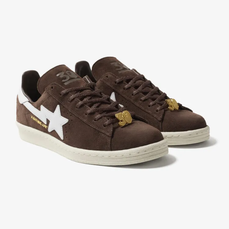 BAPE Continues Its 30th Anniversary Celebrations With a Brown adidas Campus 80s