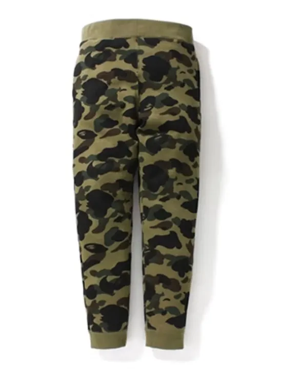 Bape green camo sweatpants