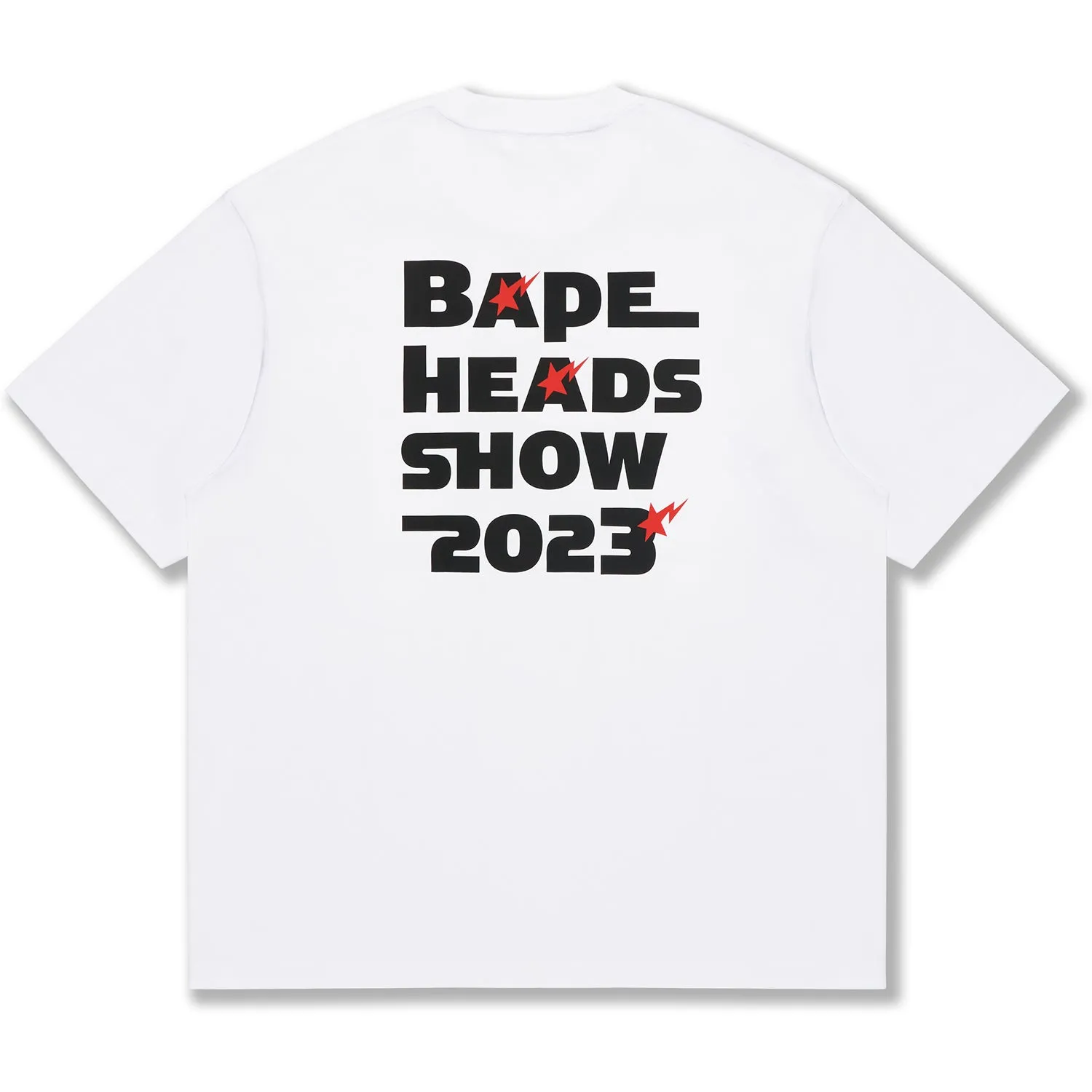 BAPE HEADS SHOW BAPE RELAXED FIT TEE MENS