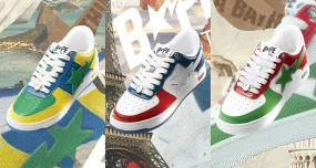 BAPE Heats Things Up With New BAPESTA Colorways for Summer