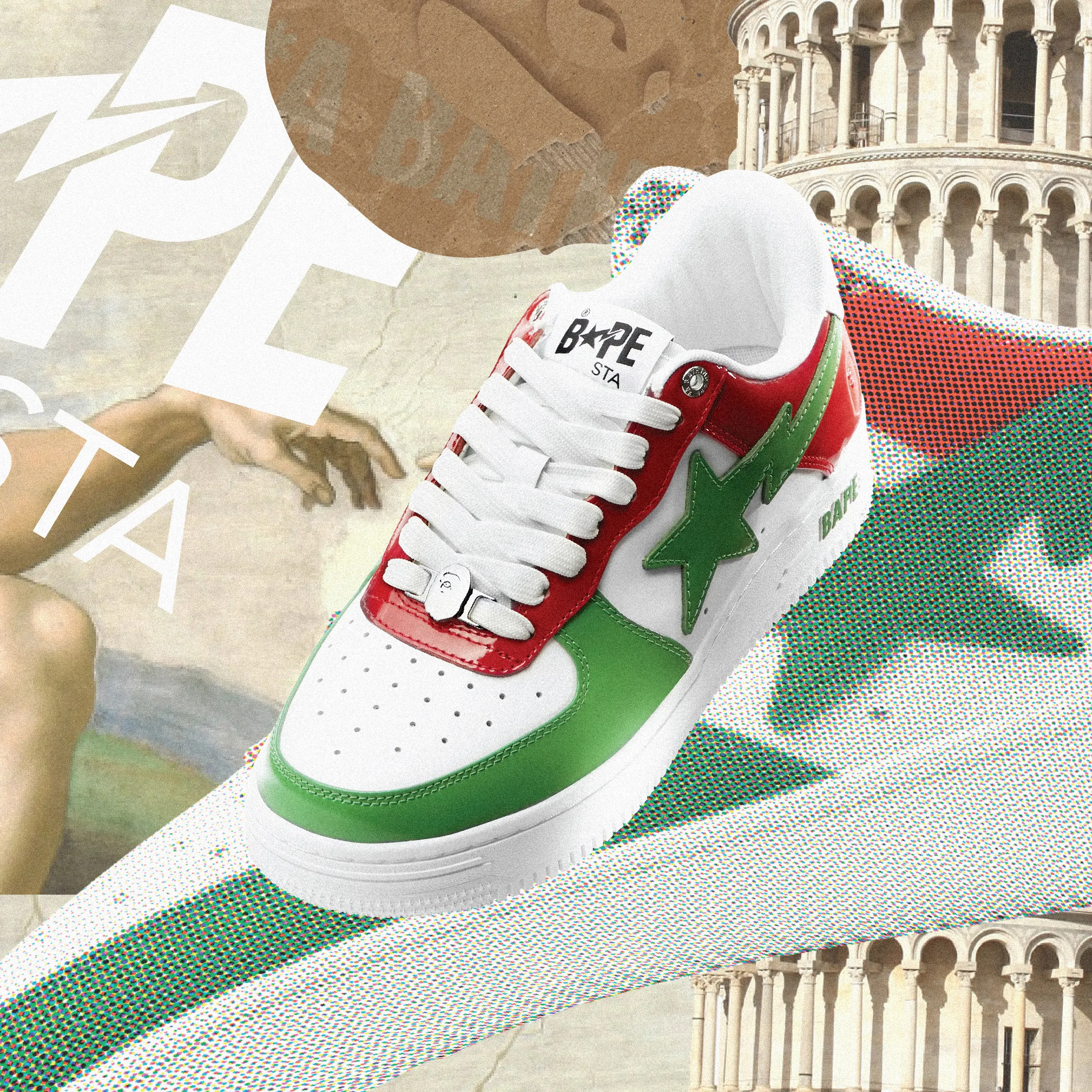 BAPE Heats Things Up With New BAPESTA Colorways for Summer