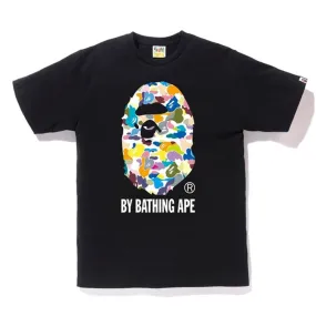 BAPE MULTI CAMO BATHING TEE BLACK - Buy Online | Limited Stock