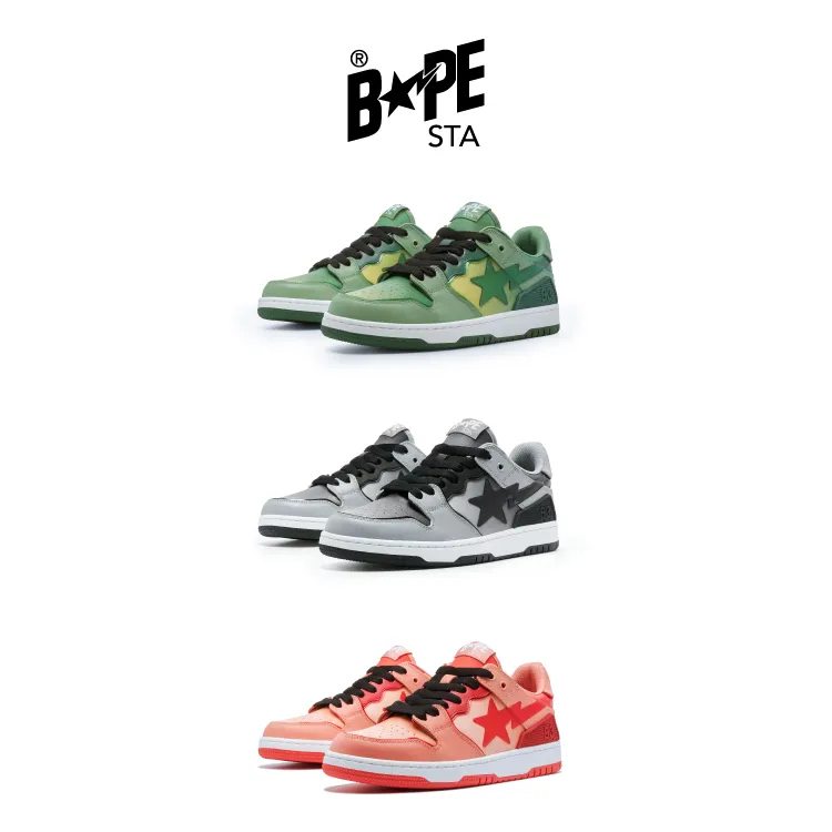 BAPE Readies For Spring With New BAPE SK8 STA Pack