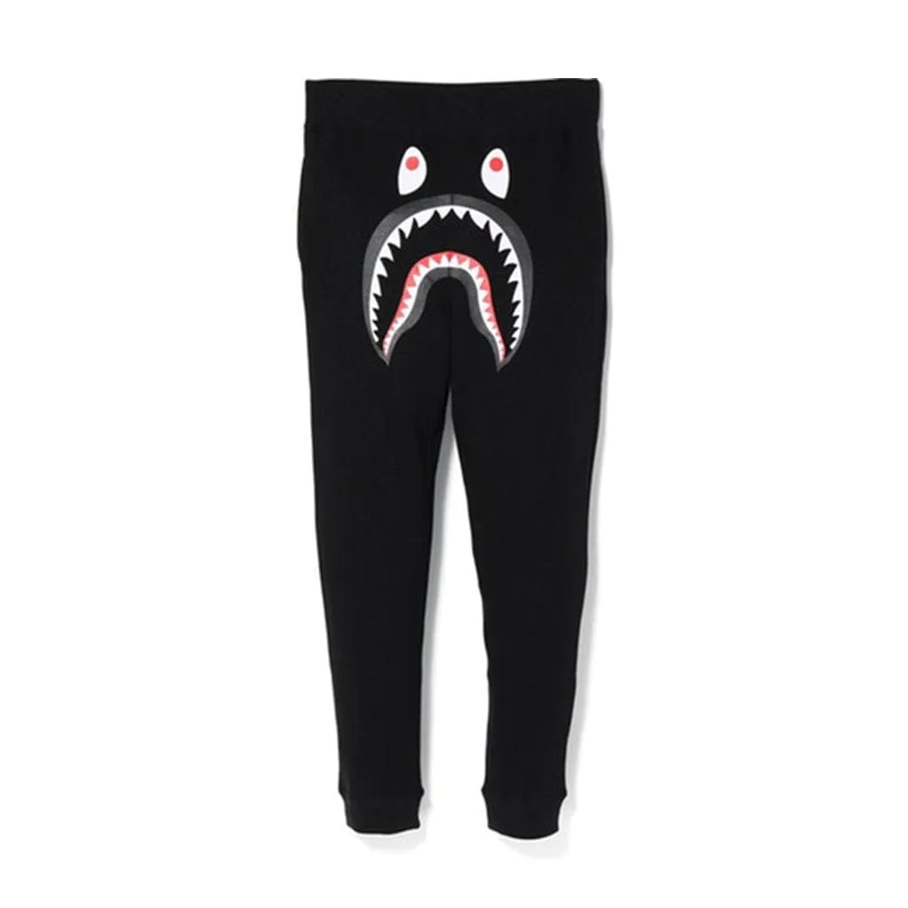 Bape Shark Sweatpants - Black/Green | Slim Fit | Best Price