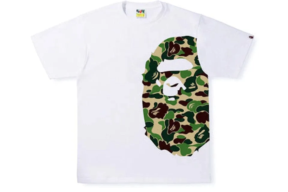 BAPE Side Big Ape Head Tee - White/Green