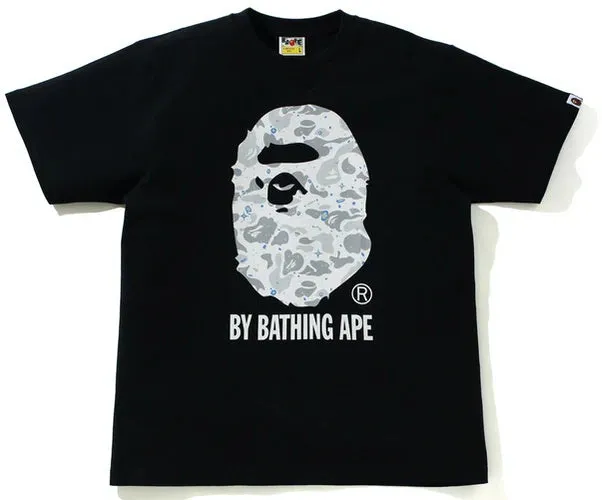 BAPE Space Camo By Bathing Ape Tee Black