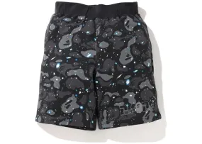 Bape space camouflage shorts