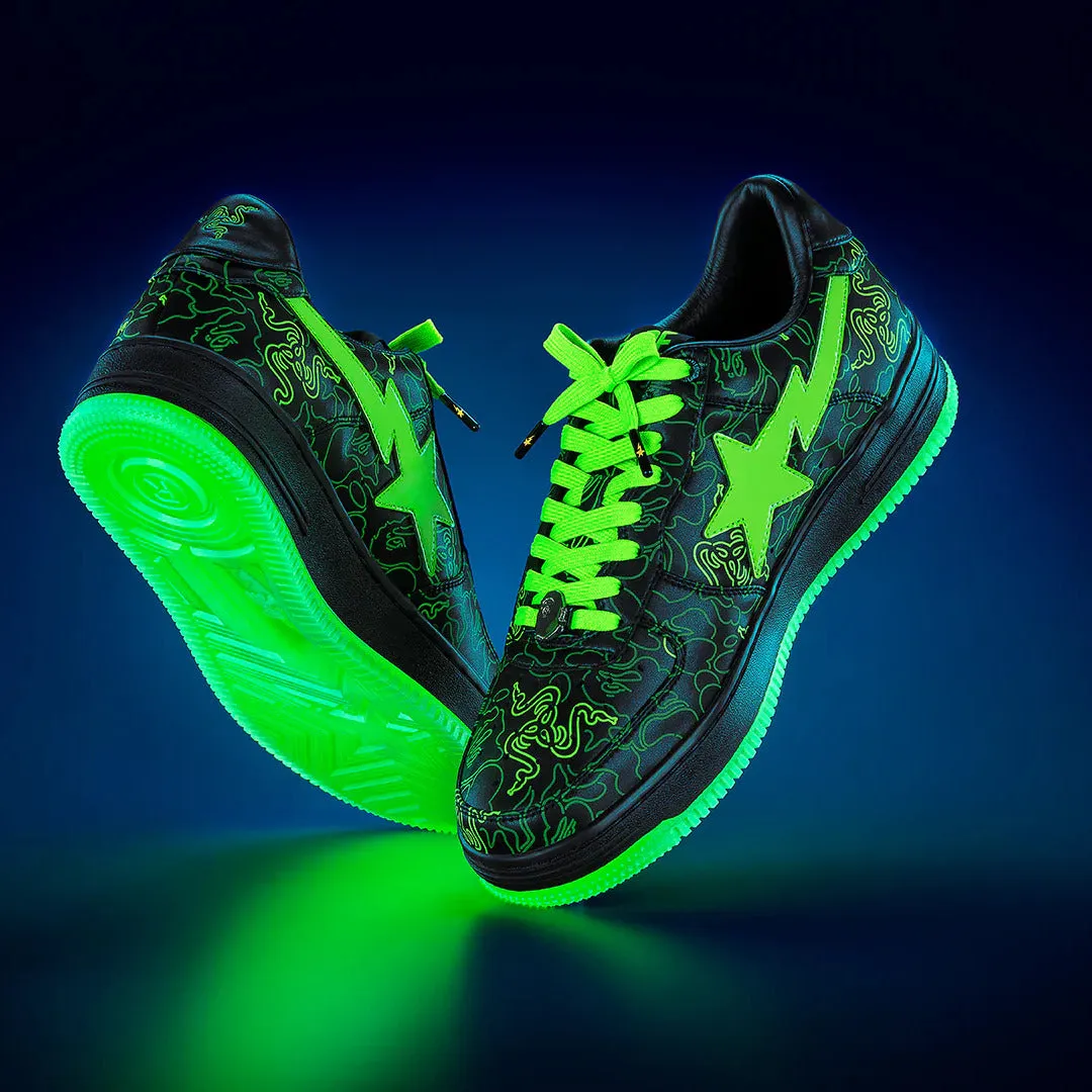 BAPE STA BAPE X RAZER NEON CAMO MENS