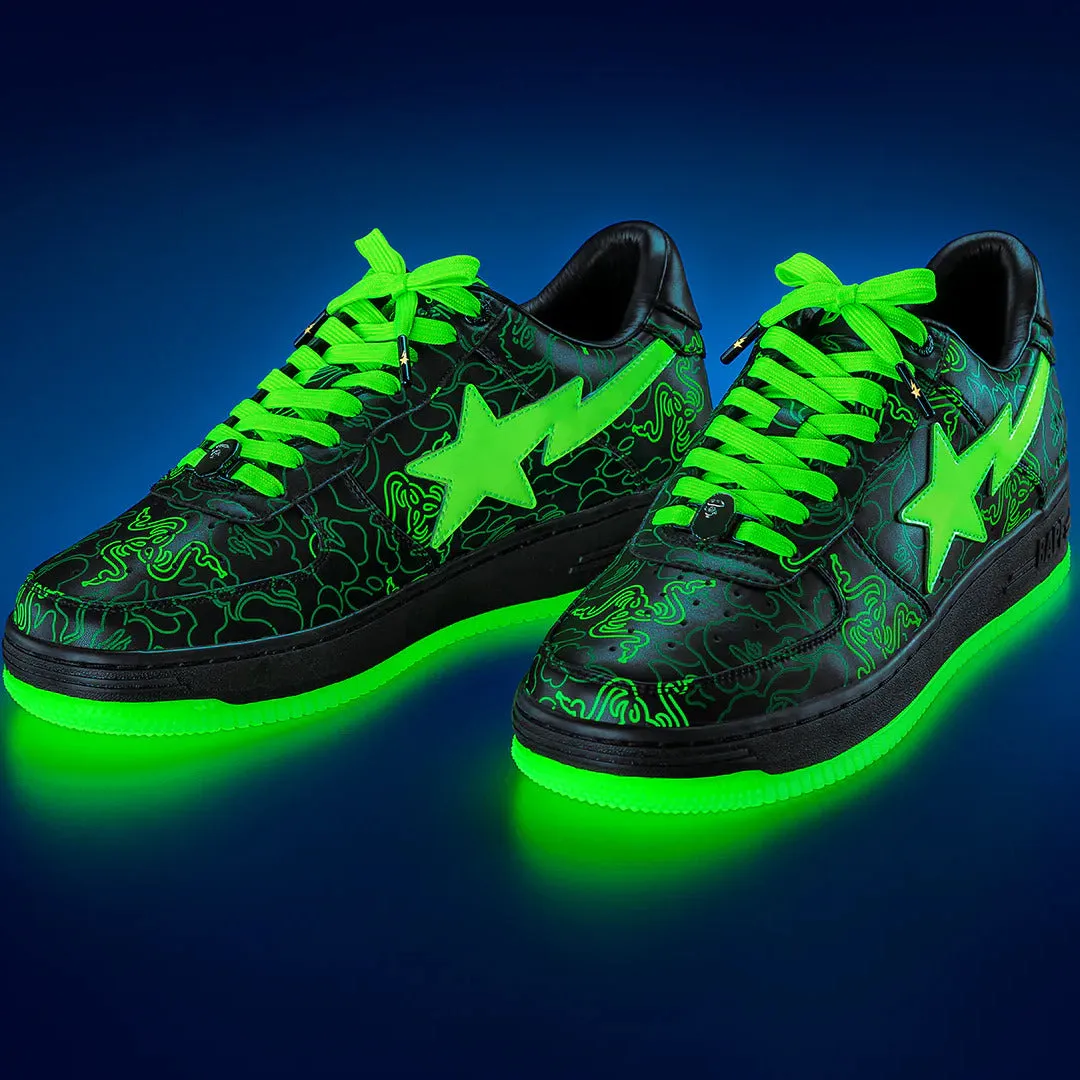 BAPE STA BAPE X RAZER NEON CAMO MENS