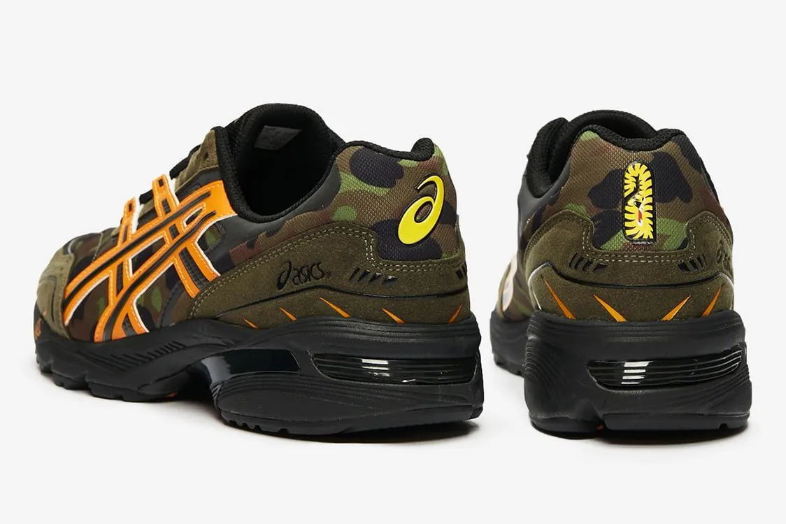 BAPE Taps ASICS For a Camo-Indebuted GEL-1090