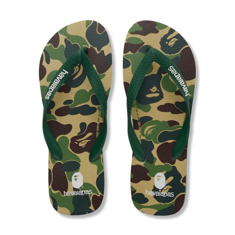 BAPE Taps Havaianas for Camo-Indebted Flip-Flop Collection