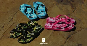 BAPE Taps Havaianas for Camo-Indebted Flip-Flop Collection