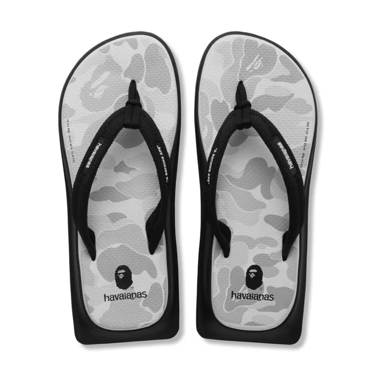 BAPE Taps Havaianas for Camo-Indebted Flip-Flop Collection