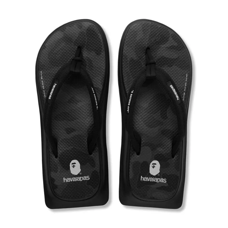 BAPE Taps Havaianas for Camo-Indebted Flip-Flop Collection