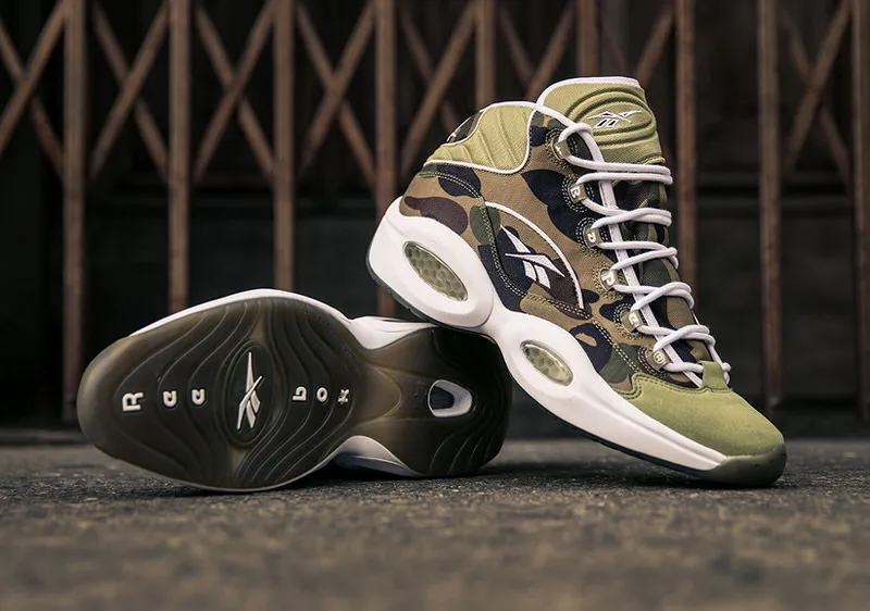 BAPE x mita sneakers x Reebok Question “1st Camo” // Release Details