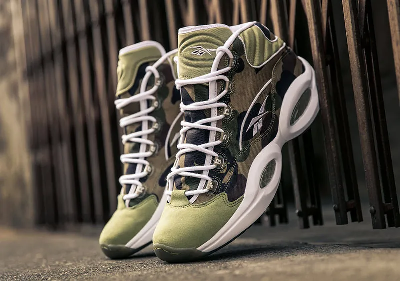 BAPE x mita sneakers x Reebok Question “1st Camo” // Release Details