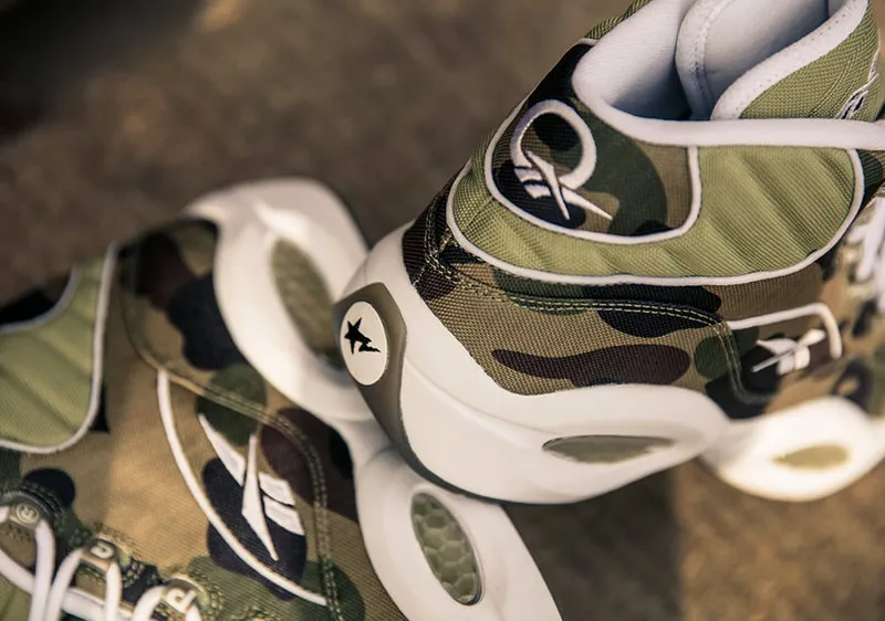 BAPE x mita sneakers x Reebok Question “1st Camo” // Release Details