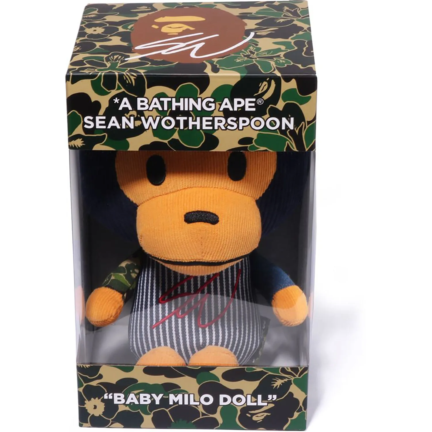 BAPE X SEAN WOTHERSPOON BABY MILO PLUSH DOLL