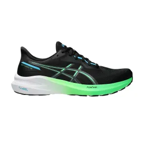 Black and Digital Aqua Asics GT 1000 13 running shoes